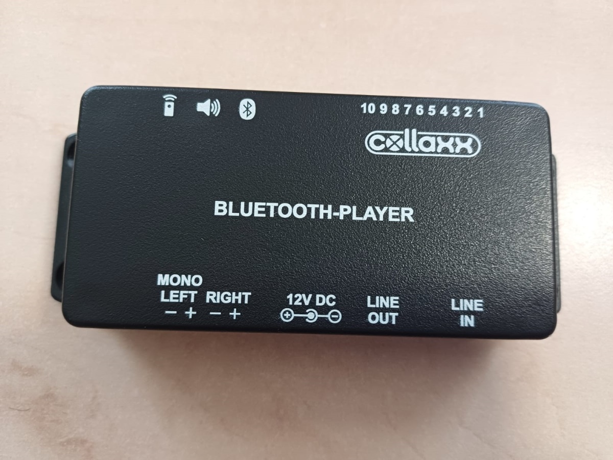 Bluetooth přehrávač Collaxx