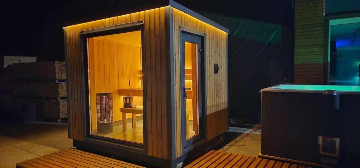 Venkovní sauna Top model S