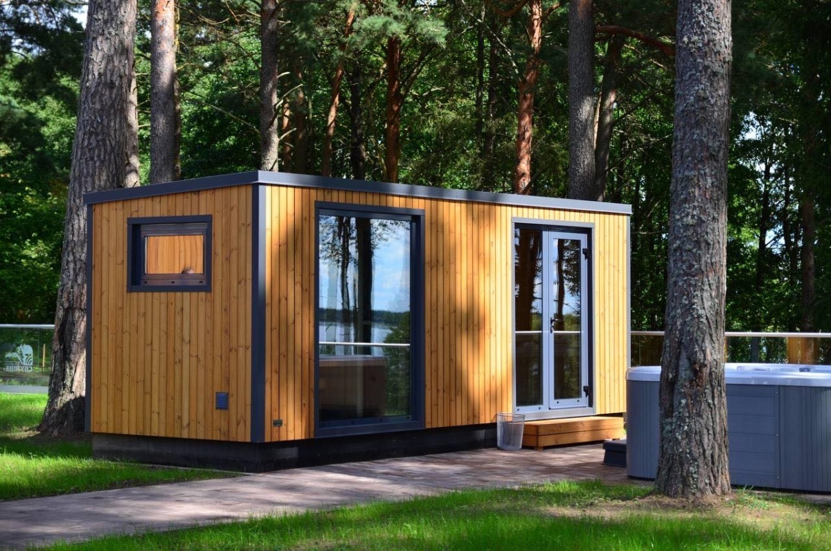 Venkovní sauna Top model L