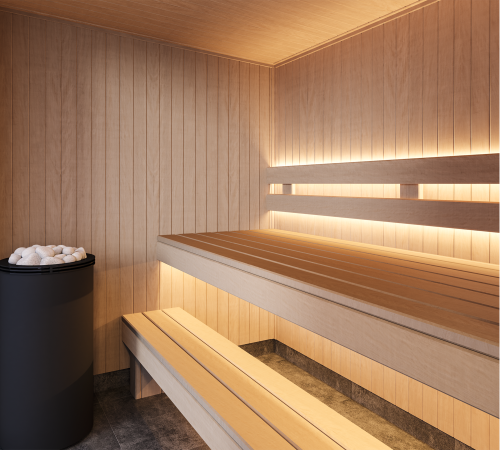 Venkovní sauna Top model S
