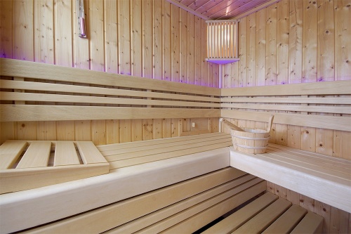 Finská sauna Optimum 160x180cm rohový vstup
