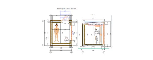 Venkovní sauna Top model S